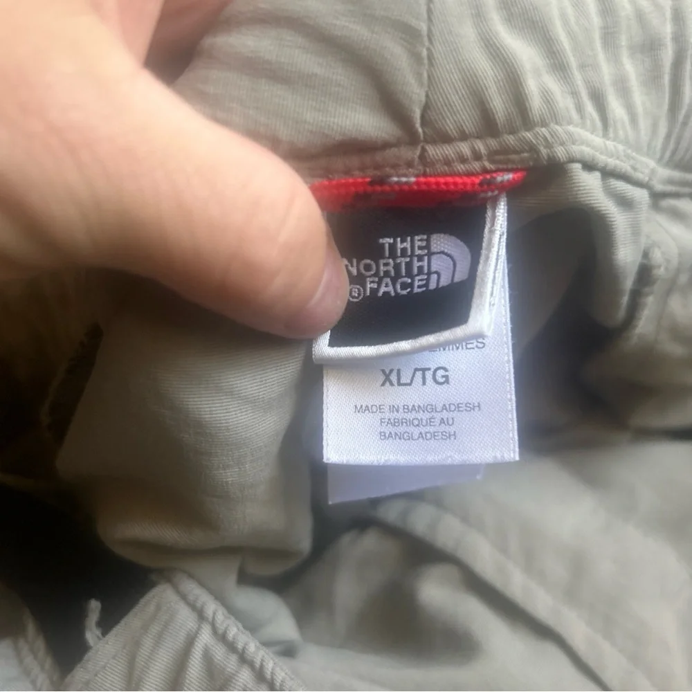 The North Face Mens Convertible Hiking Pants Outerwear Fishing Tan Size XL